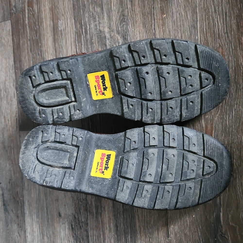 8.5 Safety Toe  Work n Sport leather shoes - Picture 4 of 5